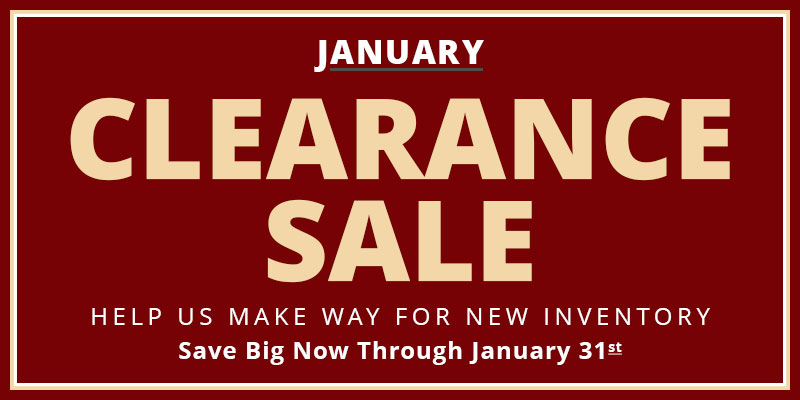 January Clearance Sale